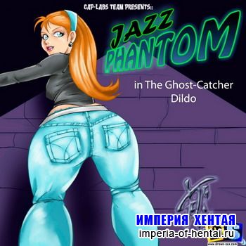 Jazzy Phantom in The Ghost-Catcher Dildo